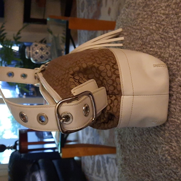 Coach Mini Signature Hobo Bag - Picture 4 of 14